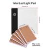 Flipbook-Set mit Mini-Lichtpad, LED-Leuchtkasten, Tablet-Design mit Loch, 300 Blatt Flipbook-Papier