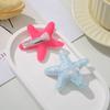 6pcs Glitter Star Hair Clips for Girls Sequins Barrettes Metal Hairpins for Baby Toddlers Alligator Clips Hair Accessories