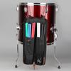 Durable Cotton Padded Drumstick Bag Drum Stick Holder Soft Carrying Case for Sticks Mallets Large Capacity Musical Accessory