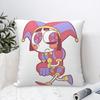 Pomni The Amazing Digital Circus Pillow Cases Cushion Covers  Decorative Throw Pillow Case Cover for Sofa