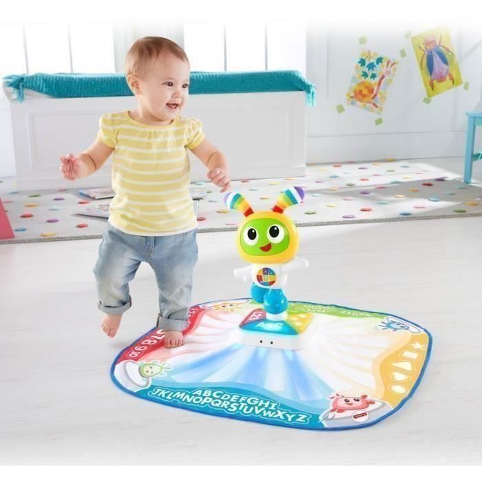 Fisher-price tapis de danse et de jeu bebo musical et interactif