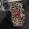 Creative Leopard Print Bow Phone Cover Case for Motorola Moto G50 G32 G52 G60s Edge 20 Pro 30 Lite G53 G30 G22 Edge40 G71 G51