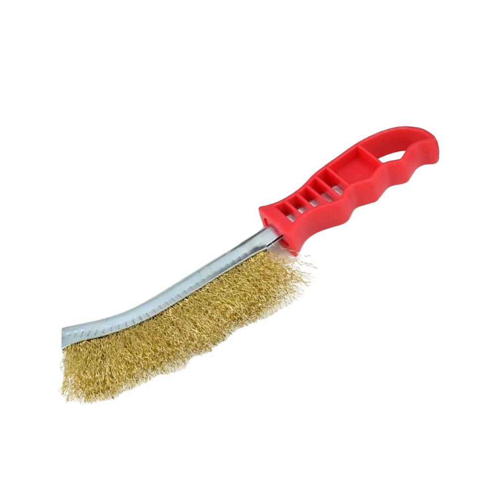 AW Tools Brassed Steel Wire Wire Brush