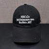 Korean Retro American Baseball Cap with Letter Embroidery - Soft, Face-Slimming Duckbill Hat for Men and Women