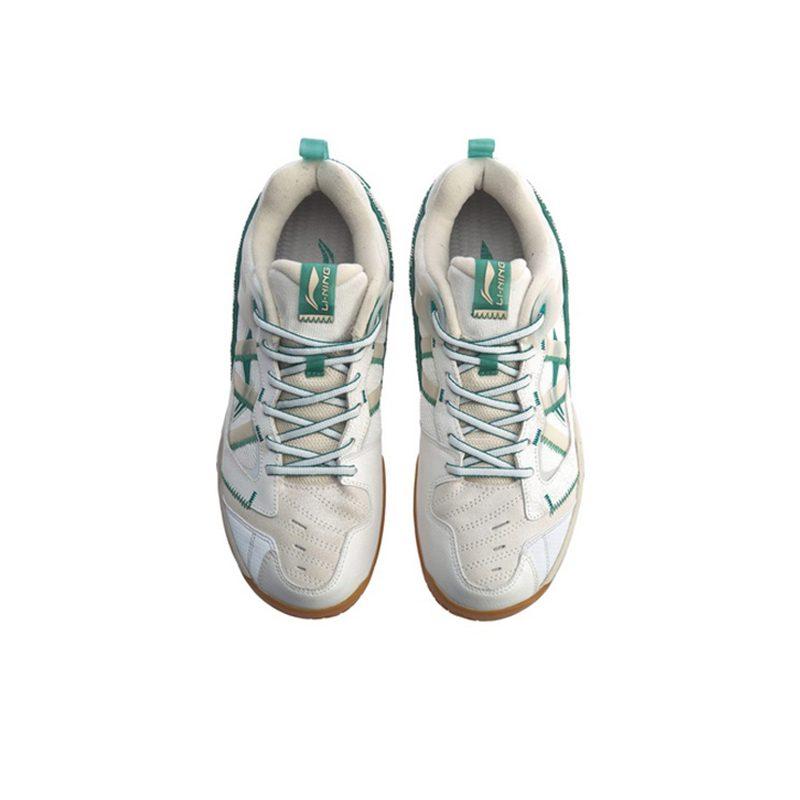 Li Ning Unbesiegbar Nr. ACE Dämpfung Rutschfest Abriebfest Rückprall Niedrig geschnittene Badminton-Schuhe Herren AYAQ015-2