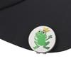 Zinc Alloy Removable Compact Golf Ball Marker Magnetic Hat Clip Anti Rust Cap Clamp Gift