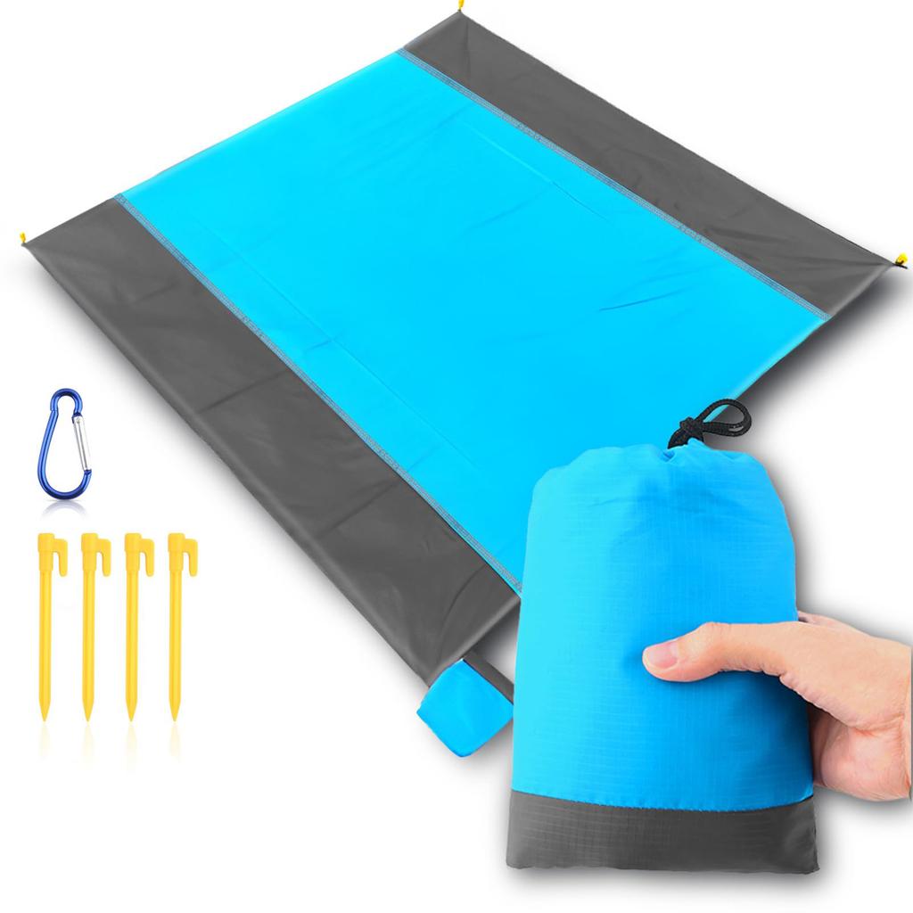 Portable Foldable Picnic Mat Water Resistant Outdoor Camping Oversized Mat Suitable for Backyard Party