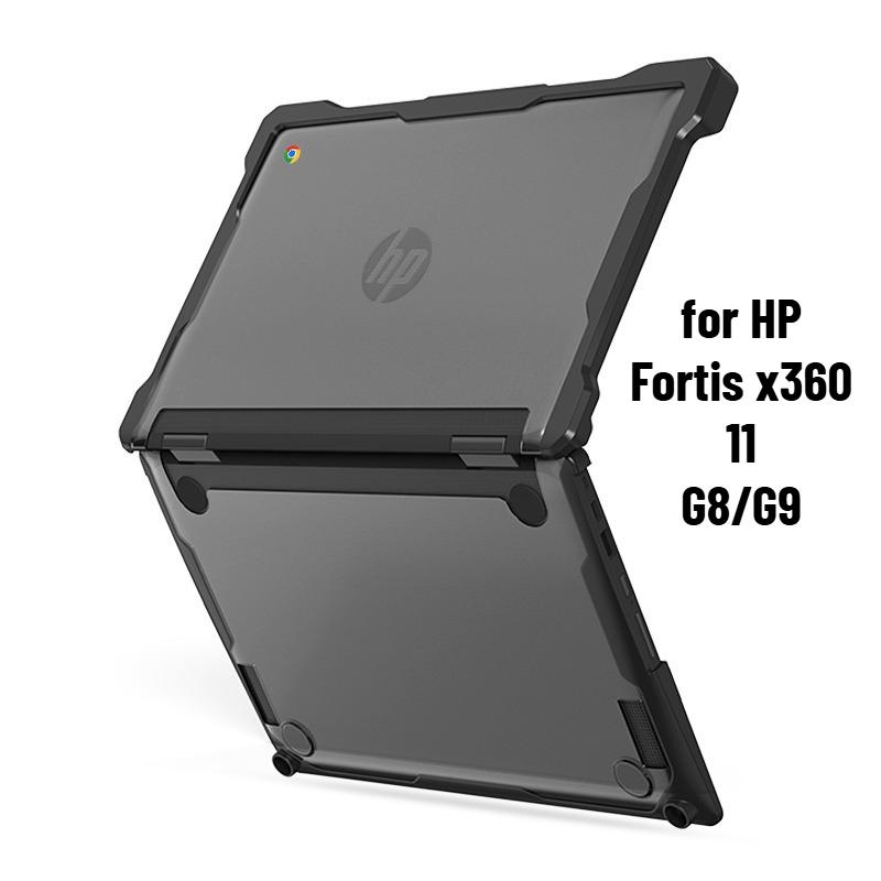 Vollschutzhülle für HP Pro X360 Fortis 11" G9/G8 Chromebook Stoßfeste Hartschalen-Laptoptasche Robuste Schutzhülle