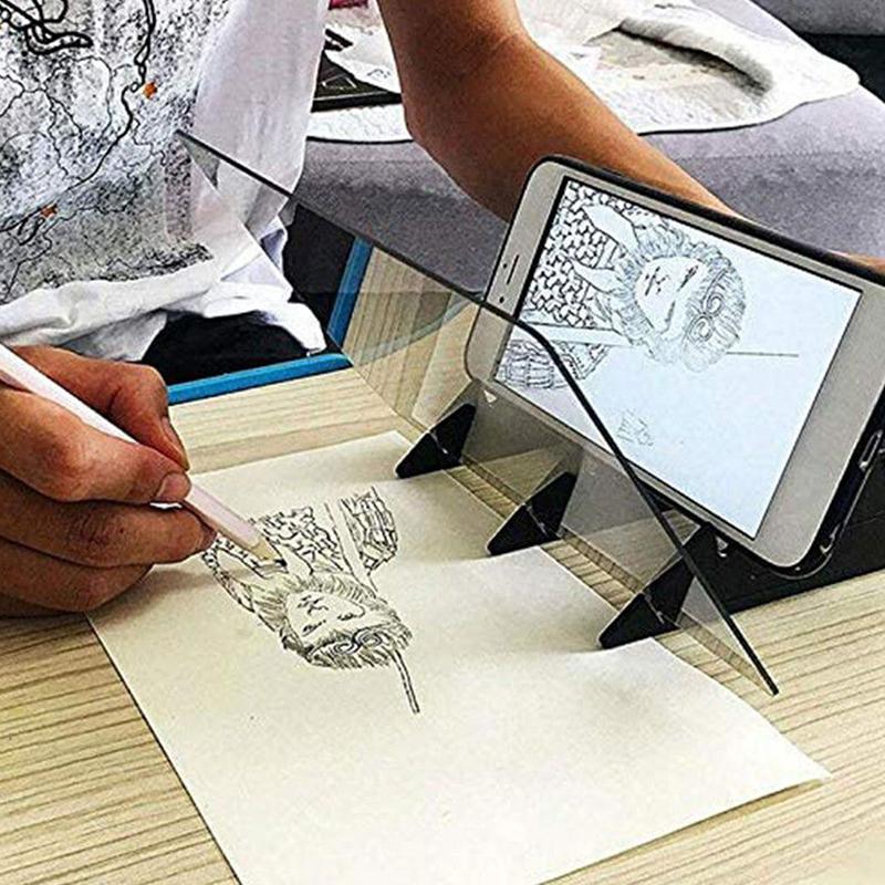Sketch Wizard Tracing Drawing Board Optical Draw Projector Painting чёрный