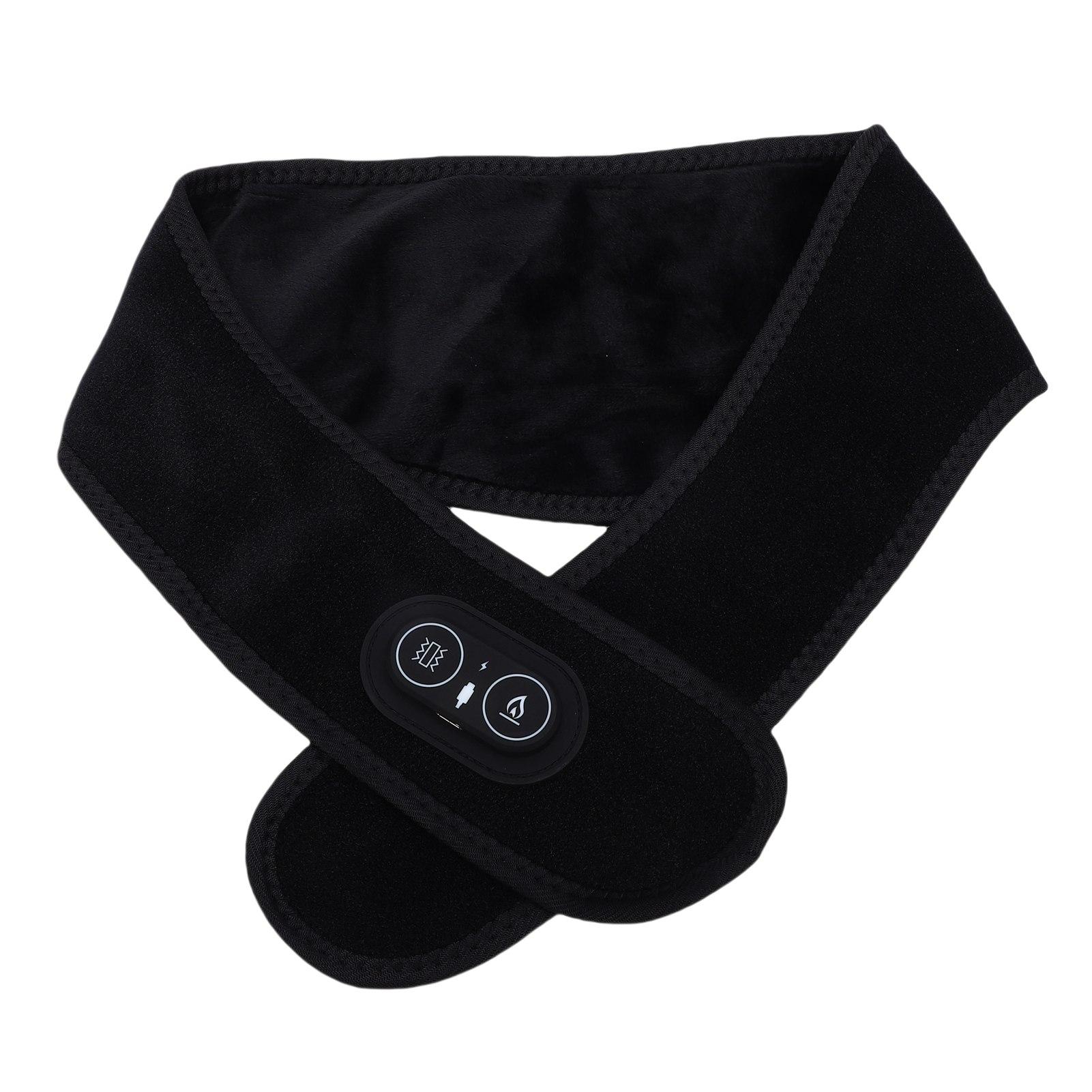 Беспроводная грелка для шеи 3 режима температуры Вибрация Нагревающая повязка на шею для запястий Коленей Лодыжек Икр