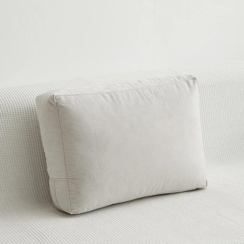 

Nordic Home Living Room Decorate Rectangular Lumbar Pillow Case Unstuffed Soft Fleece Pillowcase Sofa Back Cushion Cover Fabric 60x40x10