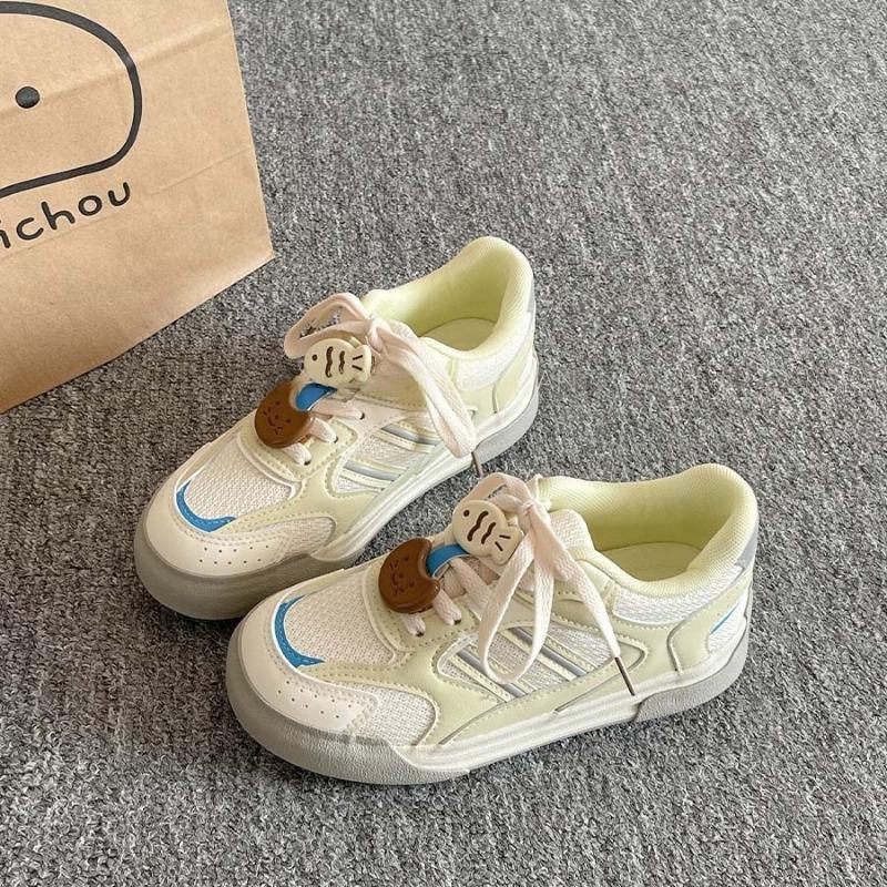 

Dopamine platform mesh shoes women s spring and summer versatile casual board shoes student cartoon sports shoes 40