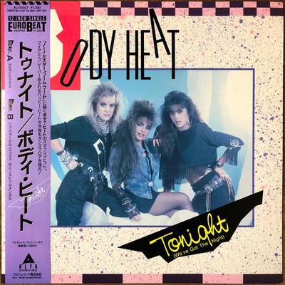 12inch Record BODY HEAT - Tonight (We've Got The Night) ALI13027 ALFA 1988 Japan Dance & Electronica Used