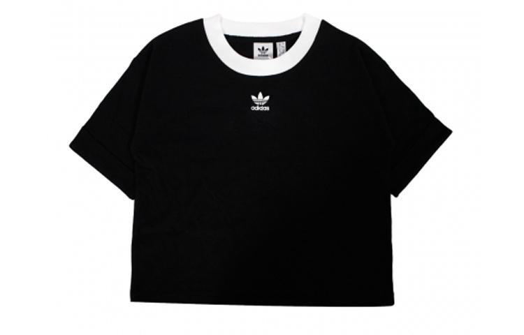 Adidas Originals Crop Tops Women s Crew Neck Moderate FM2557 32