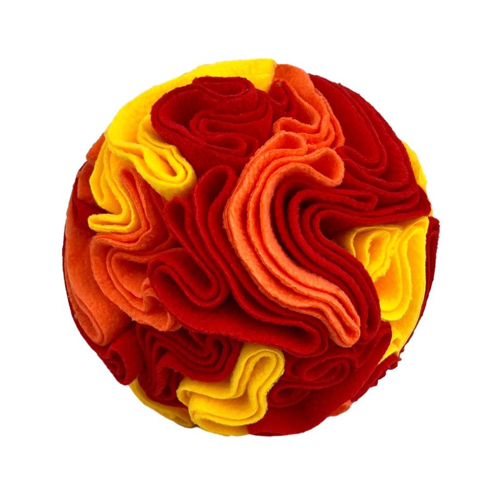 Colorful Sniffing Ball Teething Puzzle Toy for Dogs