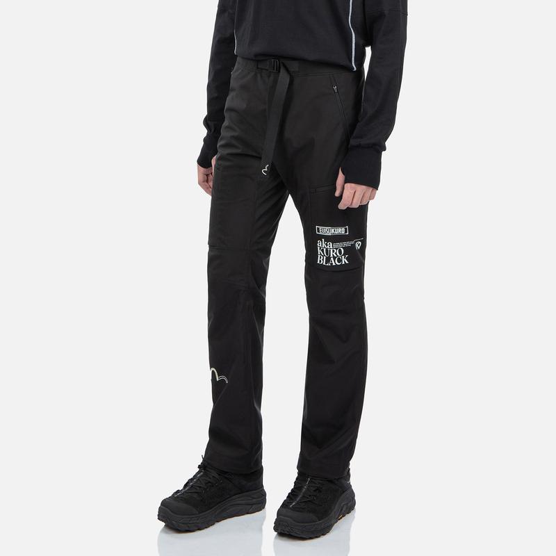 EVISU Knitted Sweatpants Men's Moderate Cuffed Pants 2EAGNM2PP267XXPL
