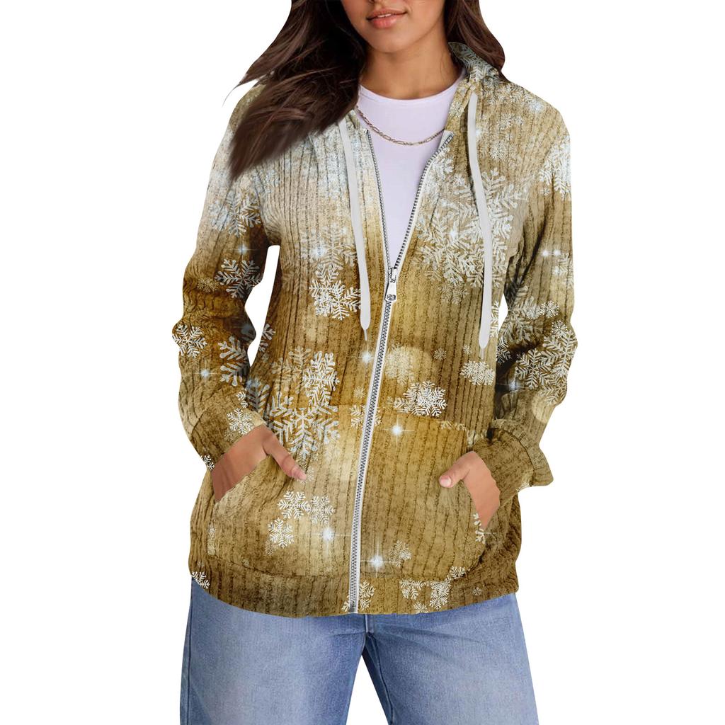 Mikiny pro ženy Trendy topy Ležérní Podzimní Móda Mikina s dlouhým rukávem S kapsami Svetr Lehký