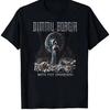 Men'S Dimmu Borgir Death Cult Band Logo T Shirt Black Heavy Metal Graphic Tee Non-Stretch Fabric All-Season Casual Shirt