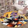 1pc Dragon Ball2 Print Round Carpet Chair Round Carpet Suitable for Bedroom Living Room Home Decorative Carpet