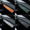 Betterhumz For Tesla Model 3 Y     Car Dashboard Trim Sticker Door Panel Made of Alcantara Tuning Accessories