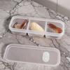 1/3/6Pcs Food Fruit Storage Box Multiple Compartments BPA Free Transparent Design Portable Refrigerator Freezer Organizer
