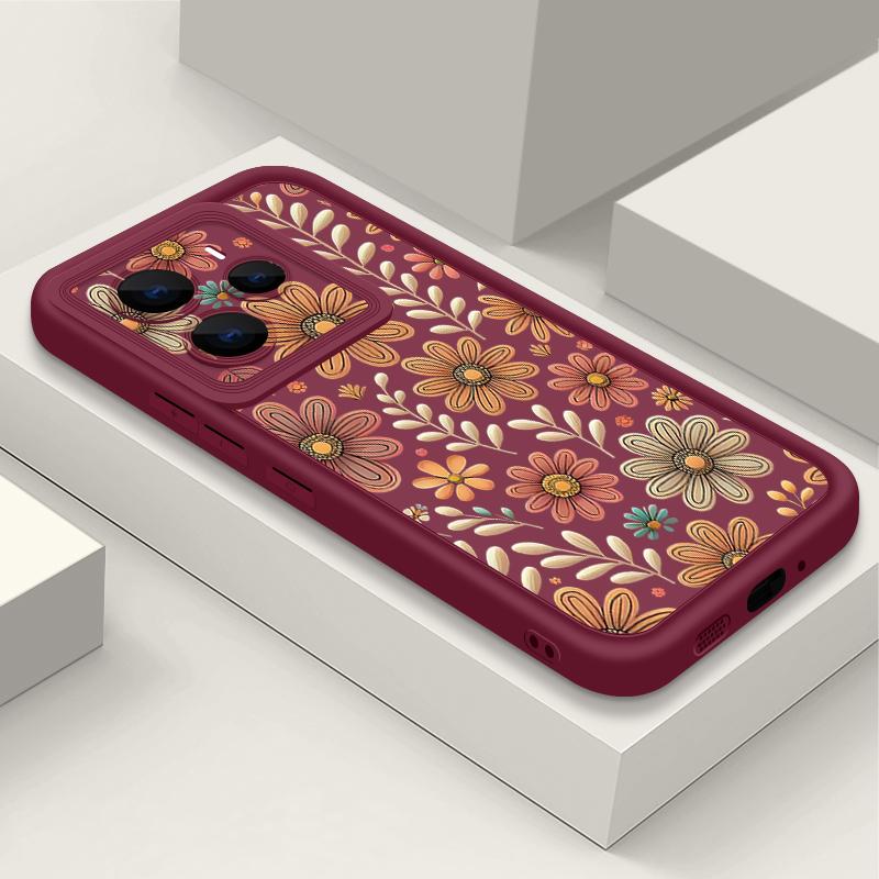 Rose Flowers Patterned TPU Phone Case For Xiaomi 14T Pro 13T Pro Shockproof Soft Silicone Back Cover Fundas For Xiaomi 14T 13T