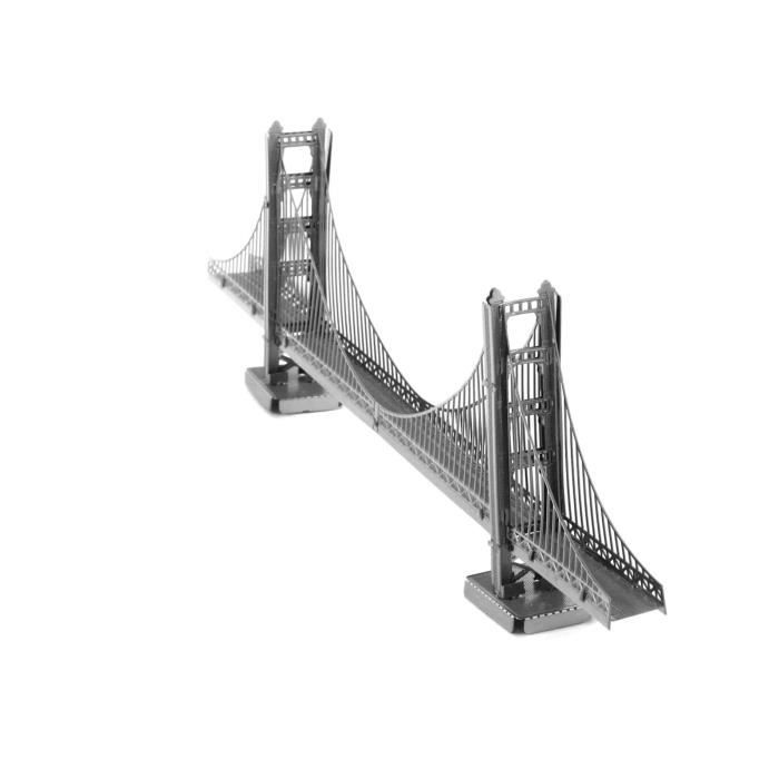 Puzzle 3D - Metal Earth - Golden Gate Bridge - Métal - À Monter Soi-même - Adulte