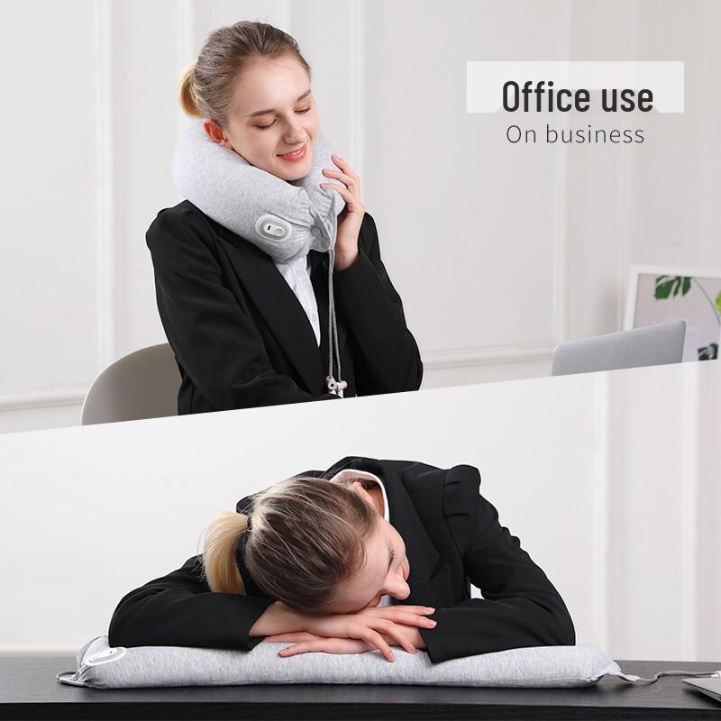 Hezheng Portable Neck Massager U-Pillow