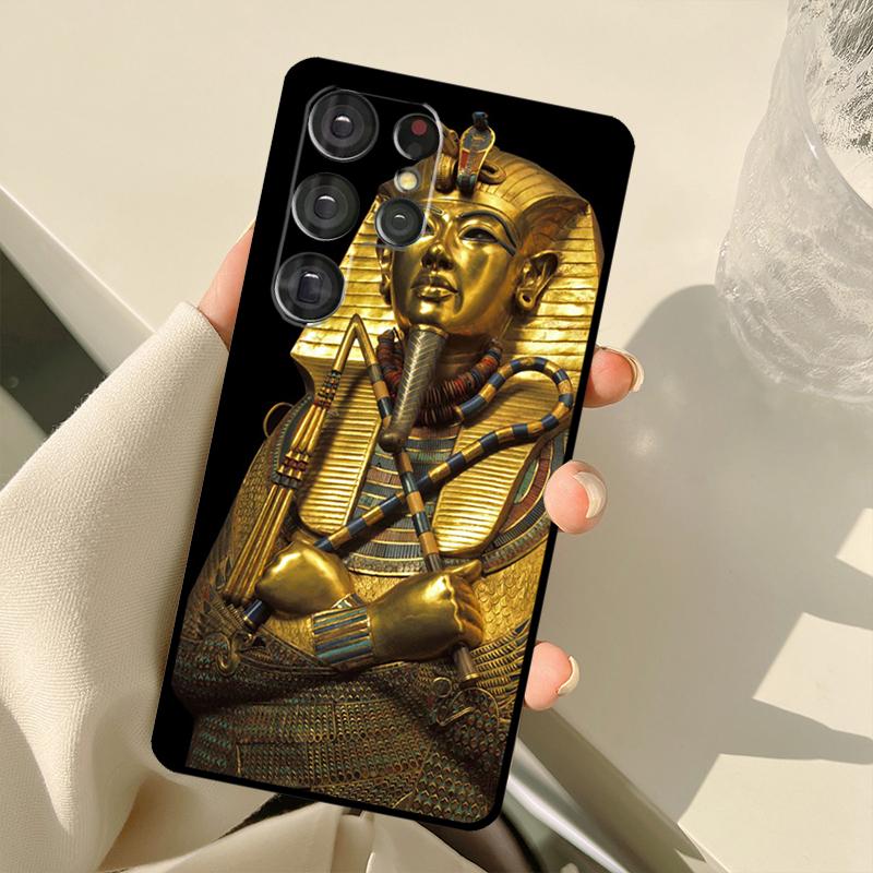 Tutankhamun Case For Samsung Galaxy S25 S24 S23 S22 S21 S20 Ultra S9 S10 Plus S21 FE S24 FE Back Cover