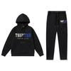 Trapstar Streetwear Hip Hop Tracksuit White Blue Terry Embroidery Hoodie Sweatshirt Pants Set Men