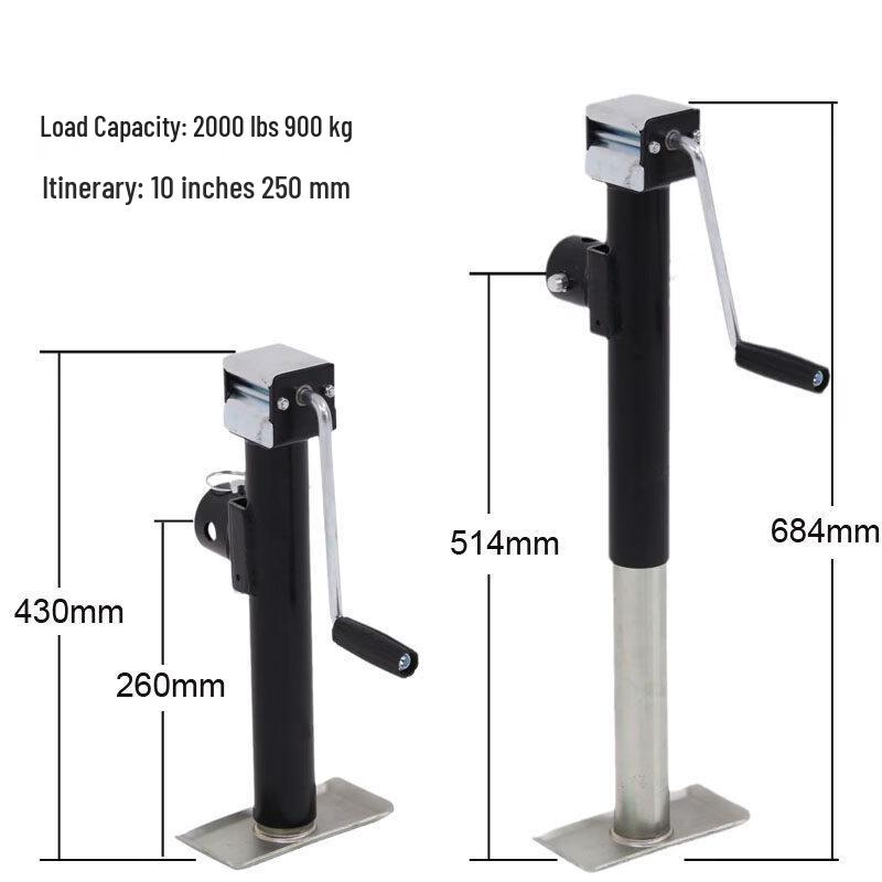 Aokewen RV Trailer Roof Rack Hand Crank Jack