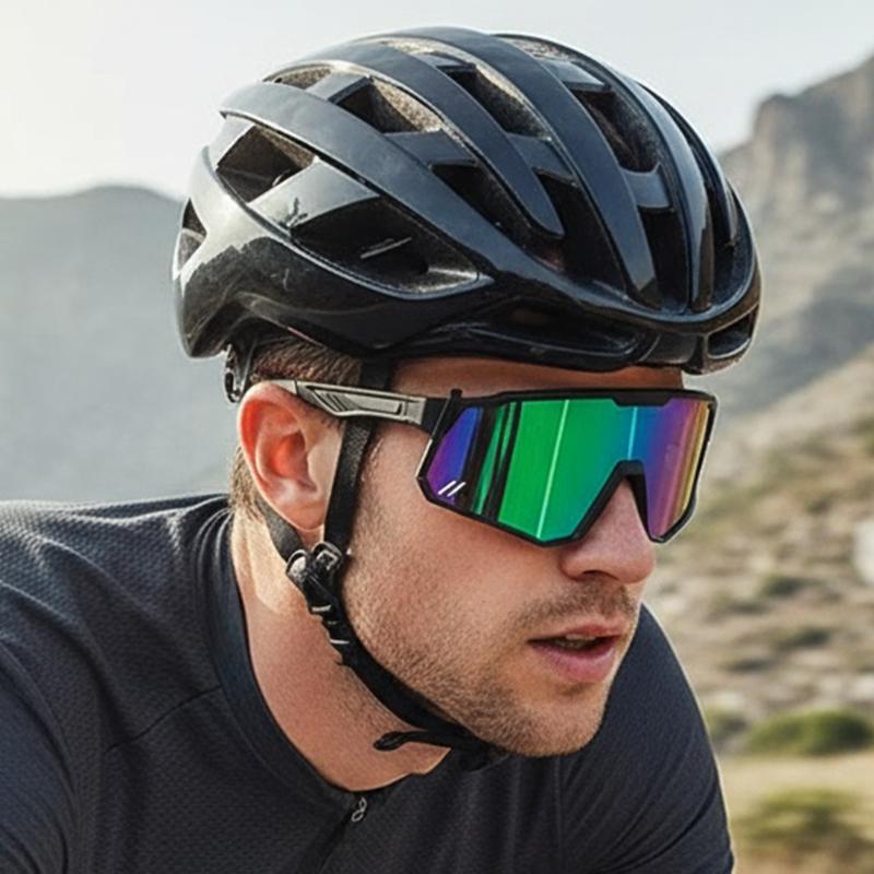 New Cross-Border Outdoor Cycling Windproof Mercury Lens Sunshade Sports Sunglasses For Men And Women 98511