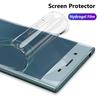 Yumuşak Hidrojel Film Sony Xperia 1 II 10 II 1 10 Artı XA XZ3 XZ2 XZ1 XZ Premium XA2 Ultra Ekran Koruyucu