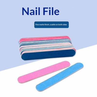 Nail Art Strips Nail File Strips Small Wood Chip Files Polished and Manicured Sand Strips 8cm Foreign Trade Manicure Zhenyue