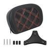 Motorcycle Passenger Sissy Bar Backrest Cushion Pad For Harley Touring Street Glide Road King Road Glide 1996-later
