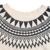 New Autumn and Winter Casual Retro Ethnic Style Loose Round Neck Fair Isle Sweater