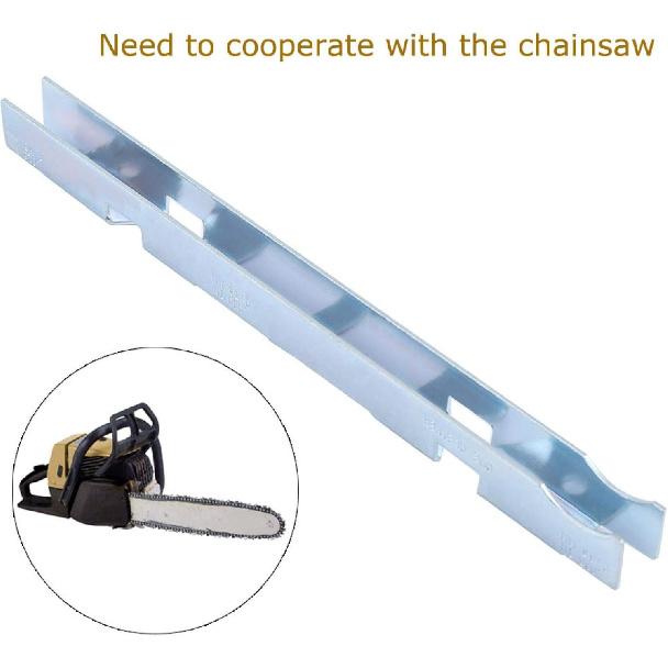 Chainsaw Chain Depth Gauge, Chainsaw File Tools Bar Cleaner Chain Saw Sharpening Tool