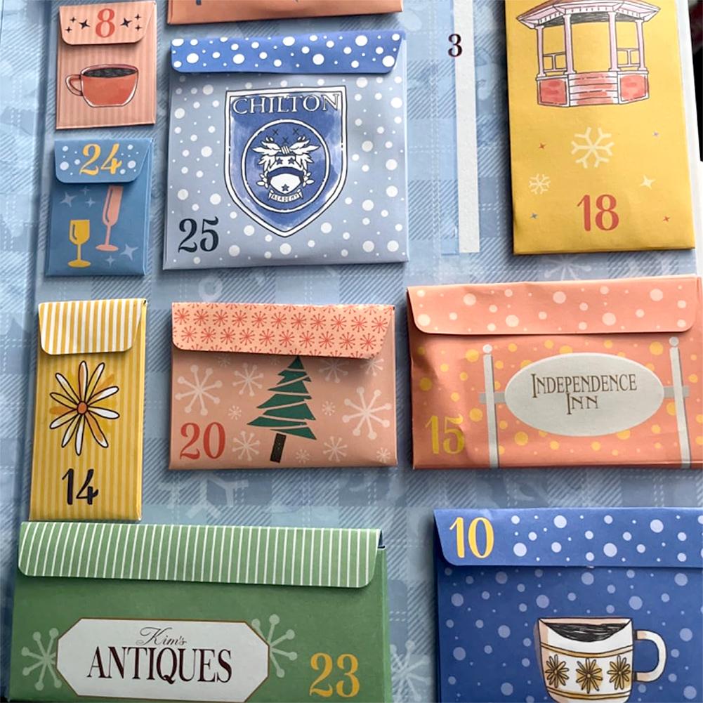 Vánoční adventní kalendář 2025 Vánoce Gilmorova děvčata Oficiální adventní kalendář Dekorace Kalendář Překvapení Vánoční dárek