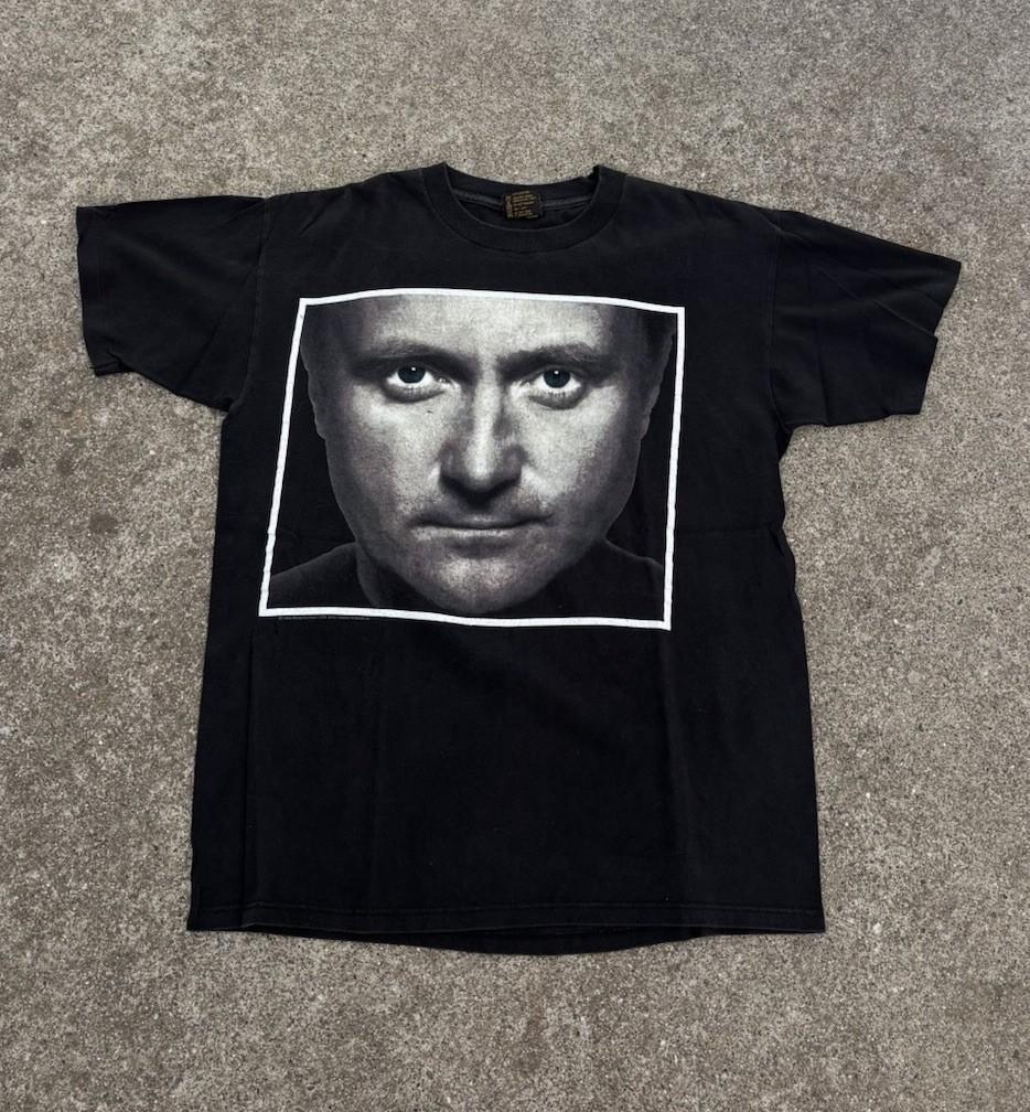 Rare 1994 Phil Collins Tour Collection S-5XL Tee C59.155 S разноцветный