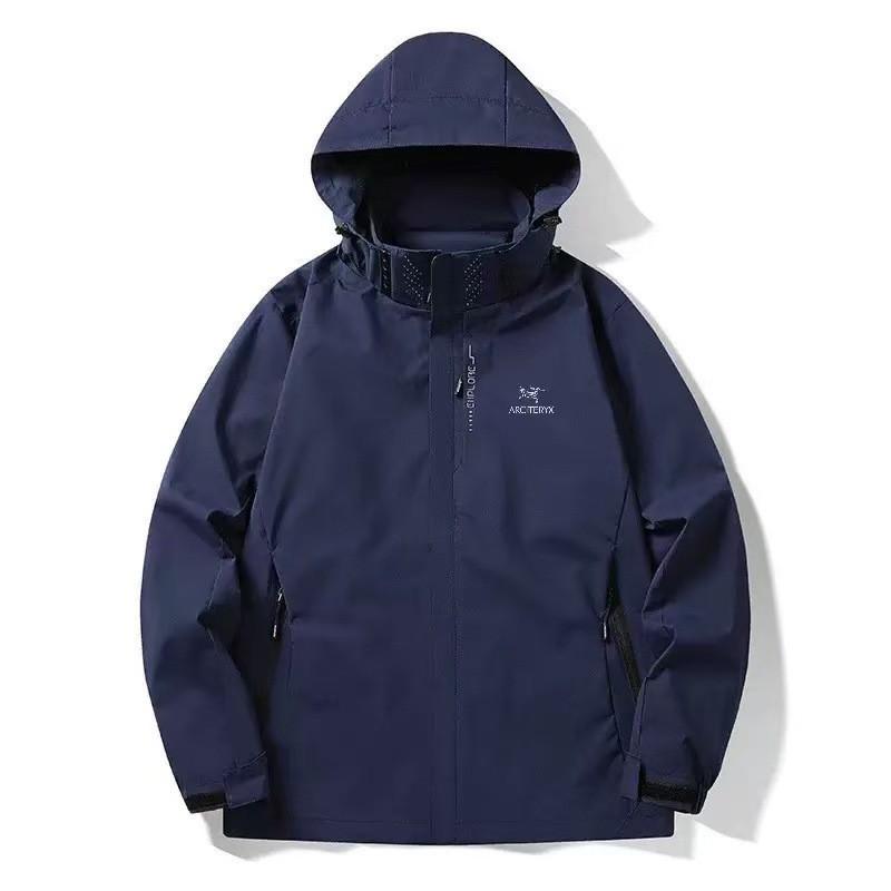 Mens Womens Lightweight Waterproof Hooded Windproof