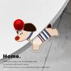 Acrylic Sausage Dog Toilet Lid Holder No-Touch Portable Toilet Lid Opener Cartoon Easy Grip Toilet Anti Dirty Handle Toilet Use