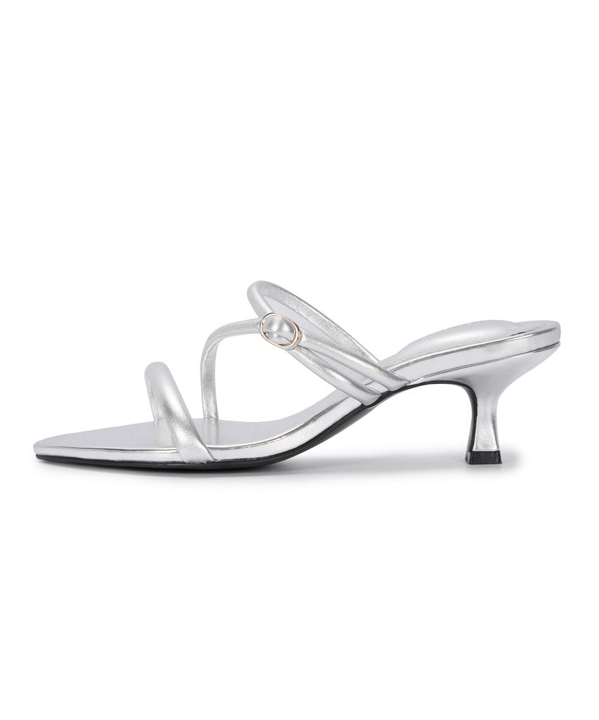 Recur Ecur Basilissa Mule_Silver