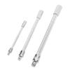 3Pcs Silver Bendable Shaft Set Carbon Steel Flex Socket Wrench Socket Extension Bar  Automotive