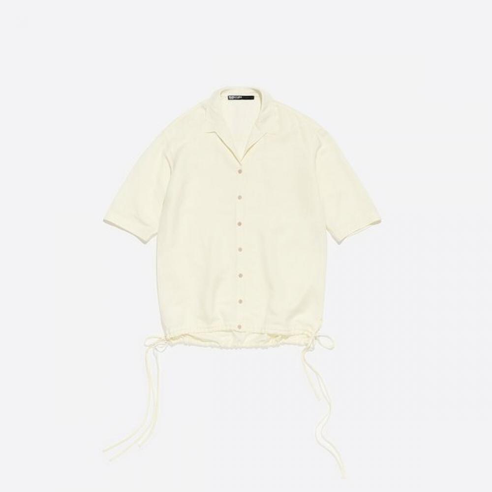 Bimba Y Lola Oversized Linen Mix Shirt b255awb017Yeb Yellow/XS