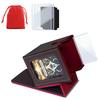 Domstar Deck Card Trading Double Card Display Waterproof Holds 100 Double Sleeved 2 2 Card 1 Dice Compatible with Duel and Case, Case, Cards, Window,