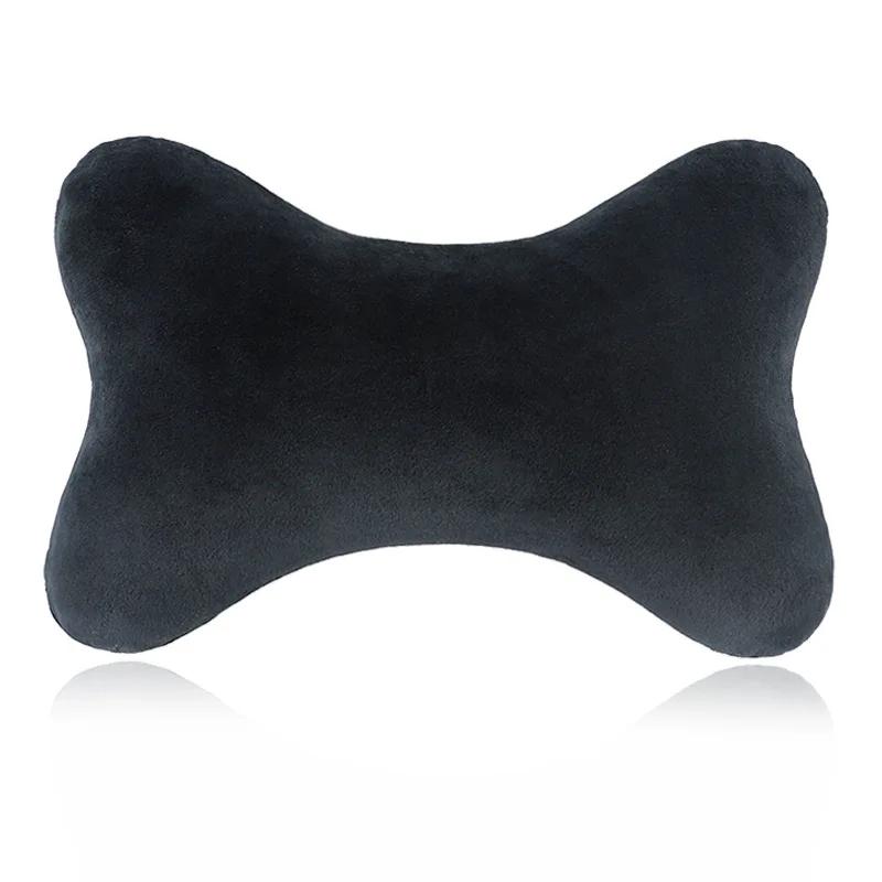 Car Neck Headrest Pillow High-resilience Memory Foam Seat Neck Pillow Breathable Velvet Head And Neck Support For Sleep Pillow