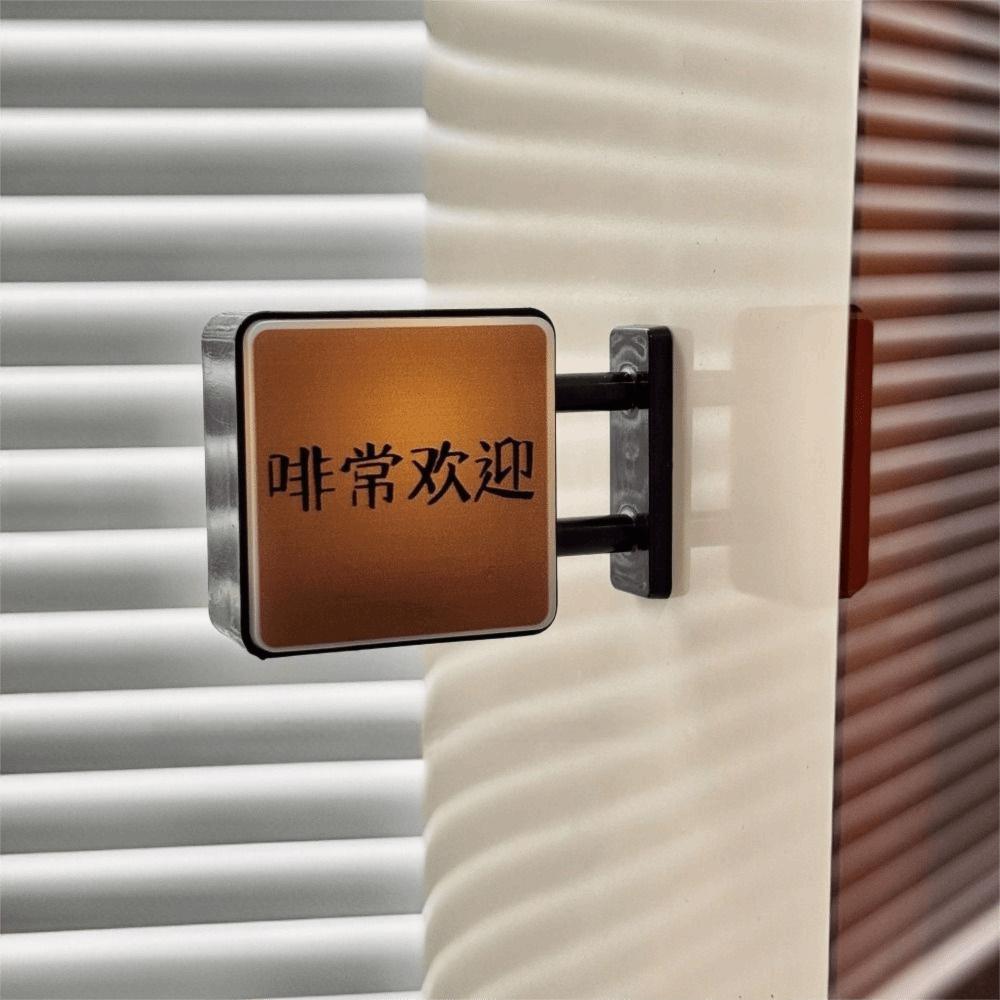 Magnetický nápis Kout s kávou Miniaturní děrovaná deska Samolepka na ledničku Turismus