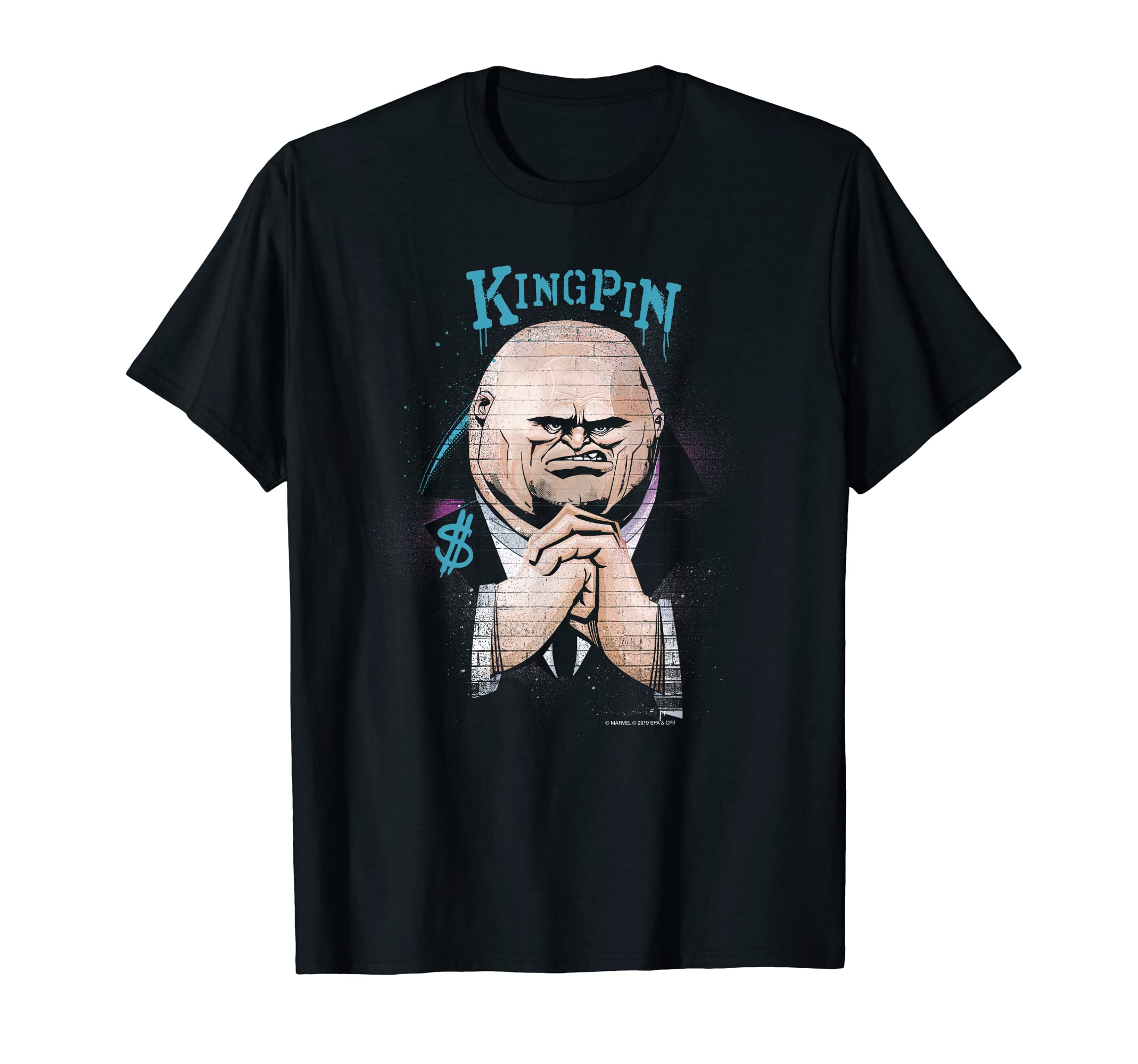 

Marvel Spider-Man: Into the Spider-Verse Kingpin Graffiti T-Shirt