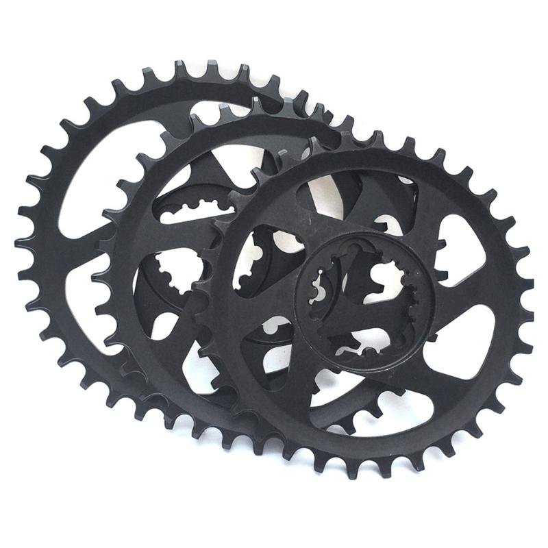 Aluminum Alloy Mountain Bicycles Chainring Direct Mounted 3mm Offset 32T/34T/36T/38T Narrow Wide Chainwheel Chainring