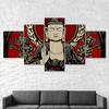 Buddha Mindfulness Canvas 5 Piece Five Panel Wall Print Modern Art Poster Picture Home Decor Gift For Him Her
